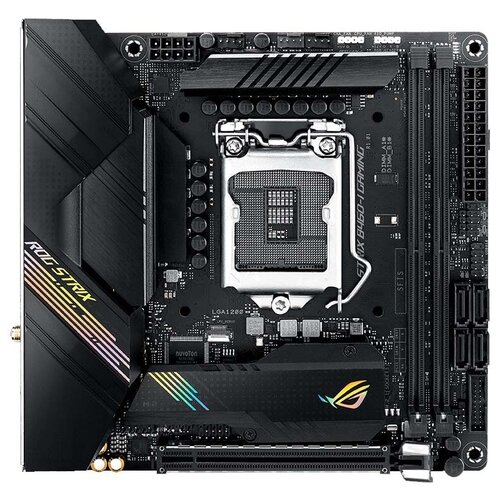 фото Материнская плата asus rog strix b460-i gaming