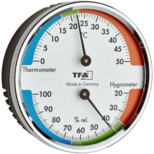 фото Термометр tfa 45.2040.42 серебристый