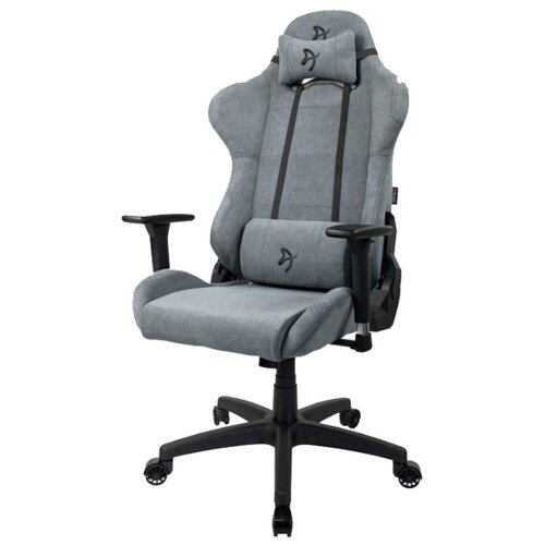 фото Компьютерное кресло arozzi torretta soft fabric игровое, обивка: текстиль, цвет: серый