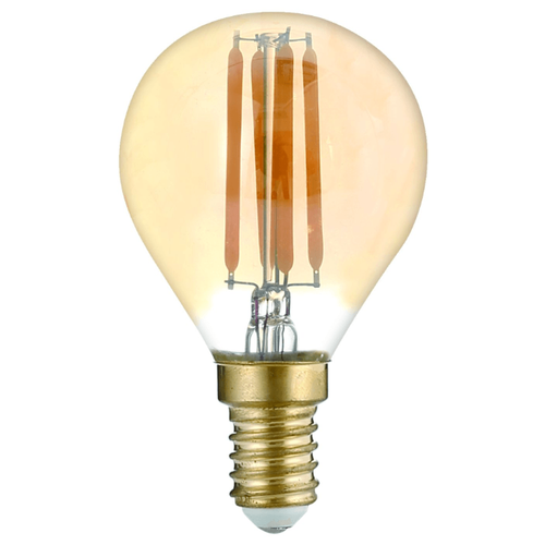 фото Лампа светодиодная hiper thomson led filament globe 7w 695lm e14 2400k gold brand