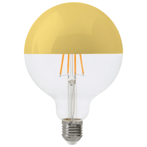 фото Лампа светодиодная hiper thomson led filament g125 7w 750lm е27 2700k gold brand