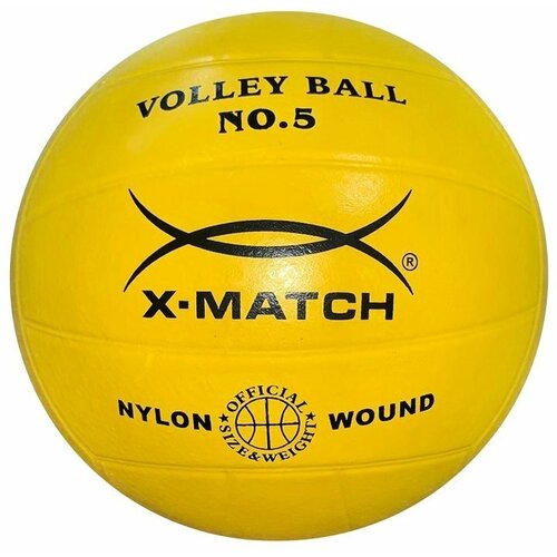 фото Мяч волейбольный, x-match, резина. 300 гр. размер 5.