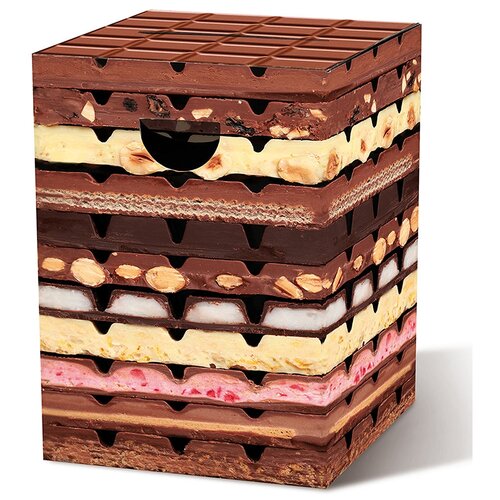 фото Табурет картонный remember, chocolate