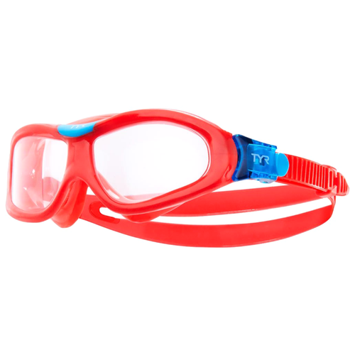 фото Маска для плавания детская orion swim mask kids, lgornk/158, красный tyr