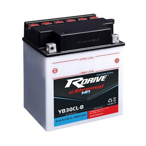 фото Аккумулятор rdrive extremal hd yb30cl-b gs yuasa