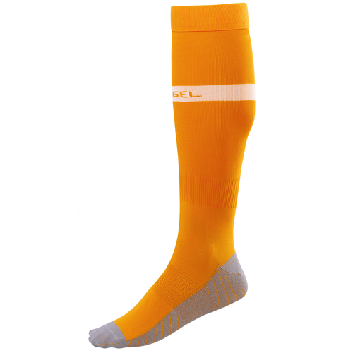 фото Гетры футбольные ja-003, оранжевый белый jogel