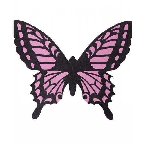 фото Черно-розовые крылья бабочки widmann