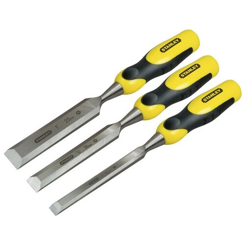 фото Набор стамесок stanley hand tools stanley 2-16-883 hand tools 3 шт dynagrip (12,18,25)
