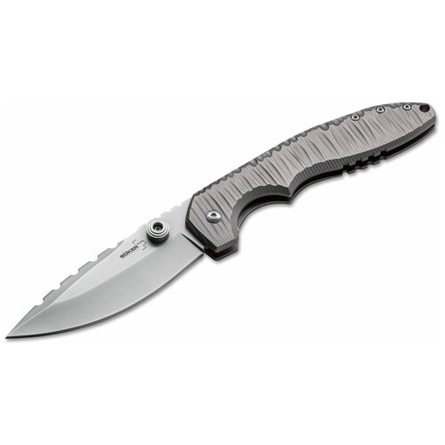 фото Нож складной boker sulaco titanium серый