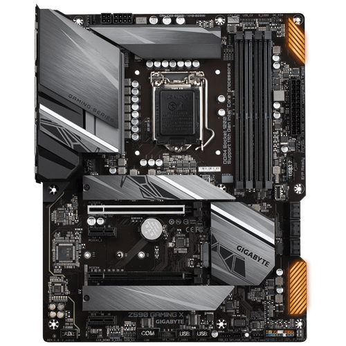 фото Материнская плата gigabyte z590 gaming x (lga1200, atx)