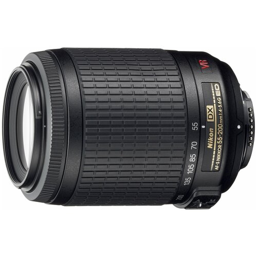 Nikon 55-200mm f/4-5.6G AF-S DX VR IF-ED Zoom-Nikkor объектив nikkor af s 70 300mm f 4 5 5 6g if ed vr zoom