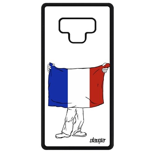 фото Чехол на мобильный galaxy note 9, "флаг франции с руками" путешествие государственный utaupia