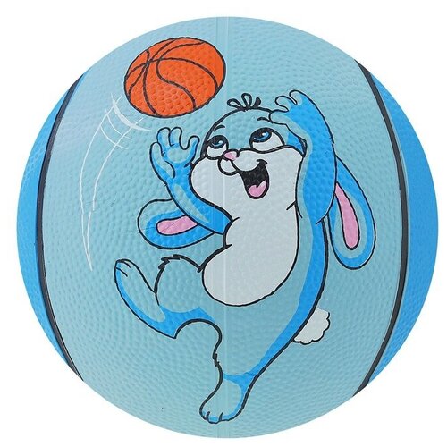 фото Мяч баскетбольный onlitop "заяц", размер 3, 280 г