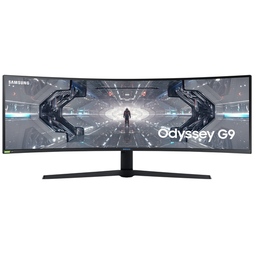 фото Монитор samsung odyssey g9 (c49g95tssi), 49", изогнутый, игровой