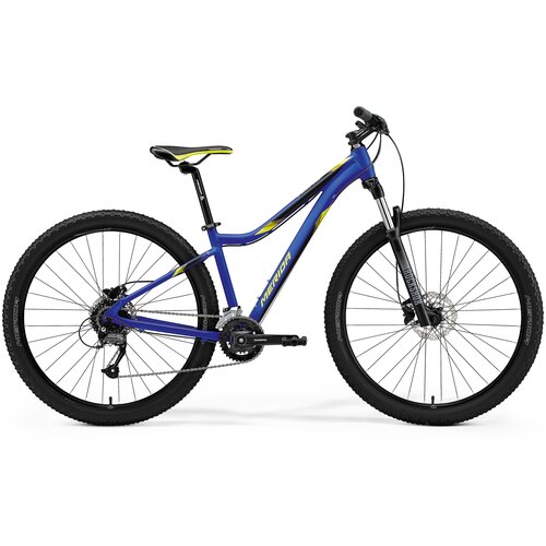 фото Велосипед merida matts 7.60 2x 2021 синий/жёлтый s