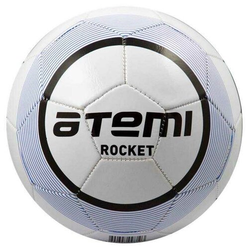 фото Футбольный мяч atemi rocket белый/синий 5