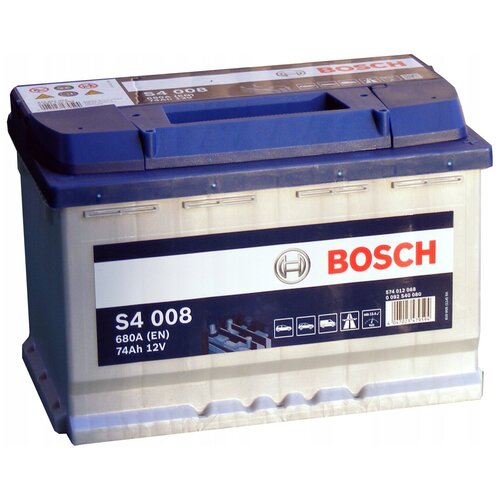 фото Автомобильный аккумулятор bosch s4 008 (0 092 s40 080)