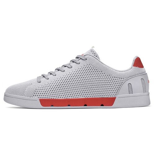 фото Мужские кроссовки swims breeze tennis knit цвет alloy/red alert размер 41