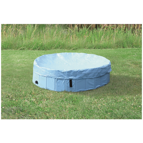 фото Крышка на бассейн для собак trixie, 160 см, светло-голубой
