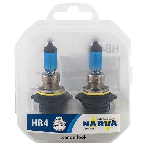 фото Narva лампа галогенная narva range power white 12v hb4 55w 2 шт 486262100