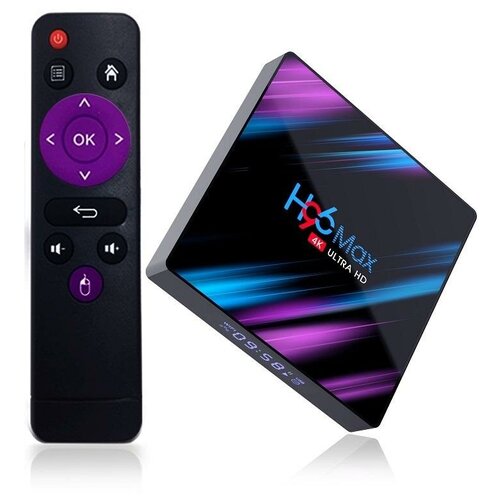 фото Андроид тв приставка tv box h96 max 2gb/16gb android 10 китай