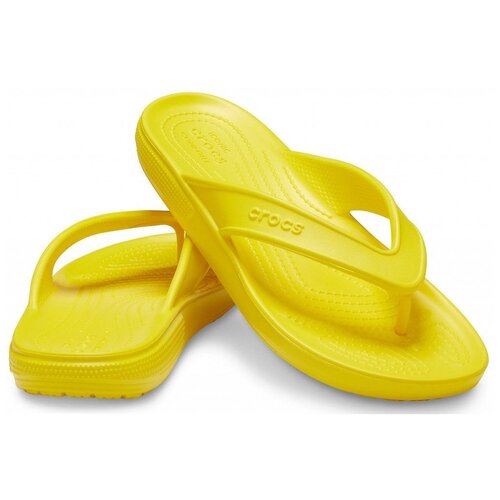 фото Шлепанцы crocs, размер 40(m7), lemon