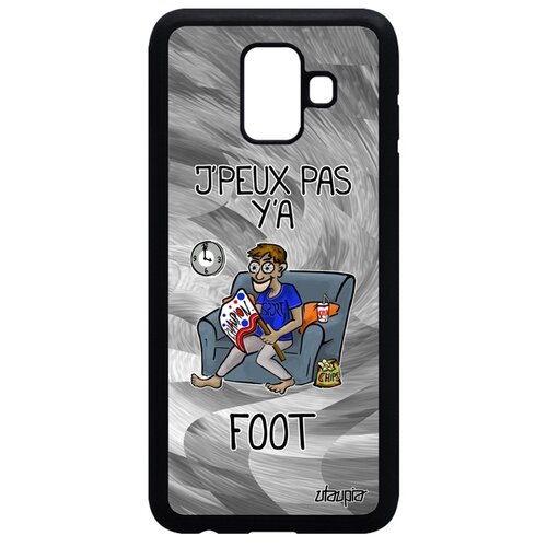фото Чехол на телефон samsung galaxy a6 2018, "не могу - смотрю футбол!" игра болельщик utaupia