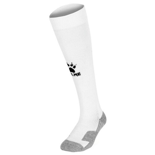 фото Гетры kelme elastic mid-calf football sock, белые, размер xl