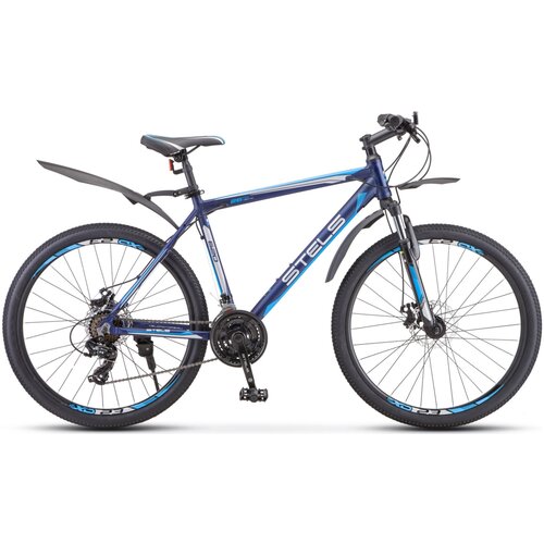 фото Велосипед stels горный navigator-620 md 26" v010 19" тёмно-синий цвет