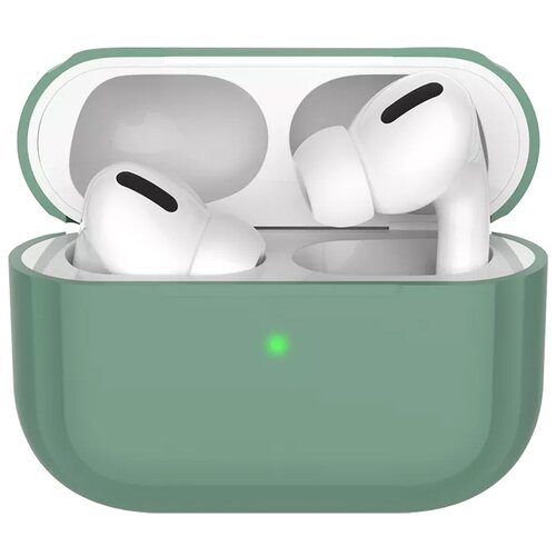 фото Чехол для apple airpods pro силиконовый innozone - зеленый (app-20c-m-13)