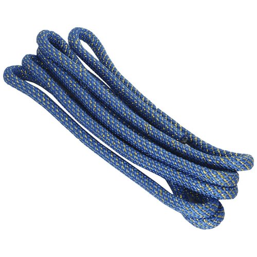 фото Скакалка для художественной гимнастики "as4. пп+па", 10,5 мм, 3 м, синяя, с люрексом