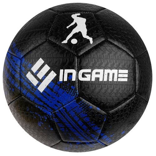 фото Футбольный мяч ingame underground, 5 размер, синий