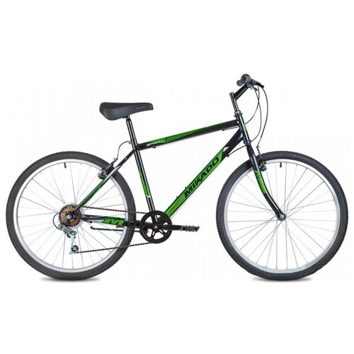 фото Горный велосипед mikado spark 1.0 26" (2021)(18 / зеленый/18)
