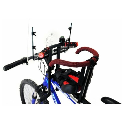 фото Переднее велокресло velogruz велокресло, красный