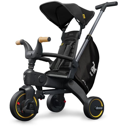 фото Трехколесный велосипед doona liki trike s5, nitro black