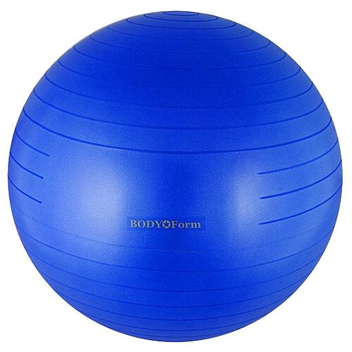 фото Мяч гимнастический bf-gb01ab (26") 65 см. "антивзрыв" синий body form