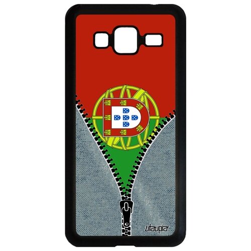 фото Чехол для смартфона samsung galaxy j3 2016, "флаг португалии на молнии" патриот путешествие utaupia