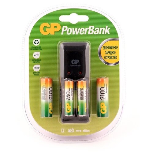 фото Зарядное устройство gp power bank pb330gs210/75-2cr4