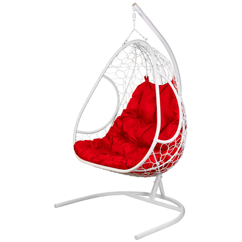 фото Подвесное кресло bigarden primavera, белый, красный