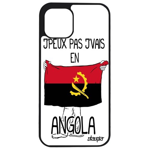 фото Чехол на телефон iphone 12, "еду в анголу" туризм путешествие utaupia