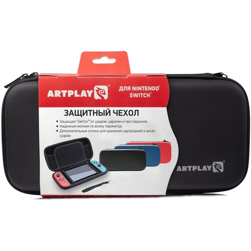 фото Artplays защитный чехол для nintendo switch (acswt25) черный