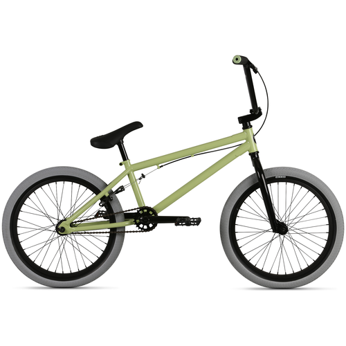 фото Велосипед bmx haro stray (2021) avocado 20.5" (требует финальной сборки)