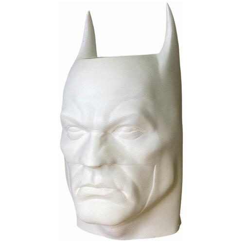 фото Гипсовая голова "бэтмен" кашпо органайзер, 25 см gipspot