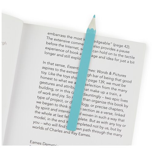 фото Balvi закладка для книг graphite голубая