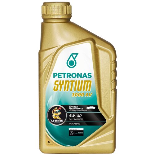 фото Синтетическое моторное масло petronas syntium 3000 av 5w40 1 л
