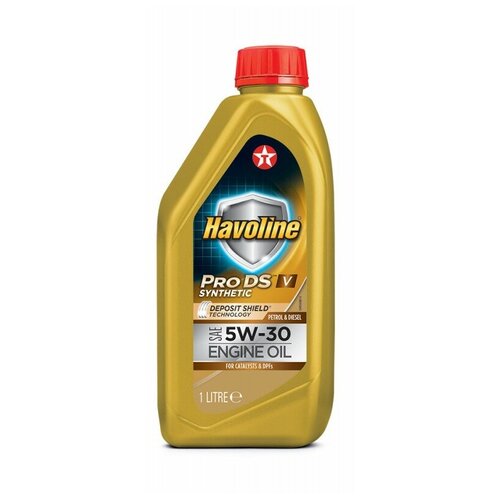 фото Синтетическое моторное масло texaco havoline prods v sae 5w-30 1 л