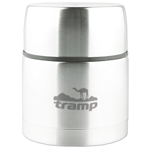 фото Термос для еды tramp trc-077, 0.5 л серый металлик