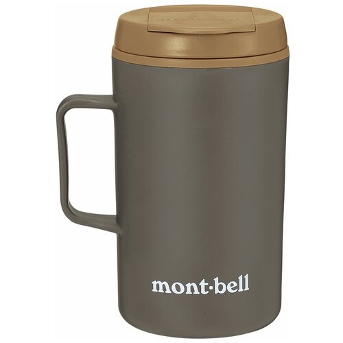 фото Термокружка montbell termo mug mb logo, 0.33 л коричневый