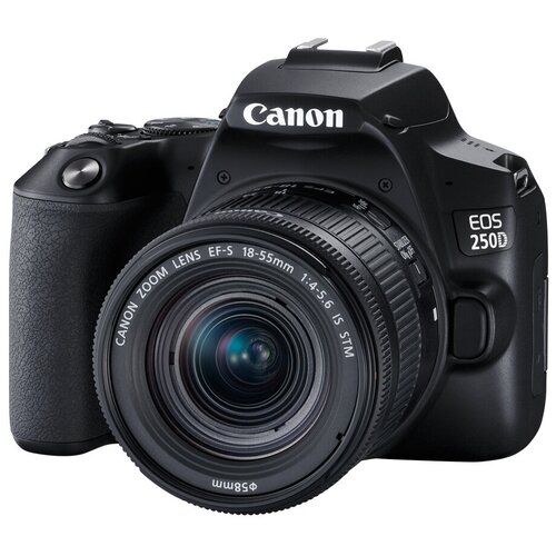 Фотоаппарат Canon EOS 250D Kit серебристый EF-S 18-55mm f/4-5.6 IS STM