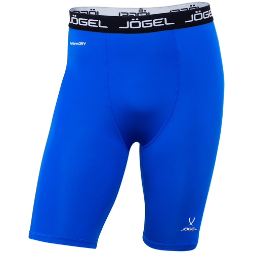 фото Шорты компрессионные jögel camp performdry tight short (jbl-1300-071), синий/белый - р-р xl jogel